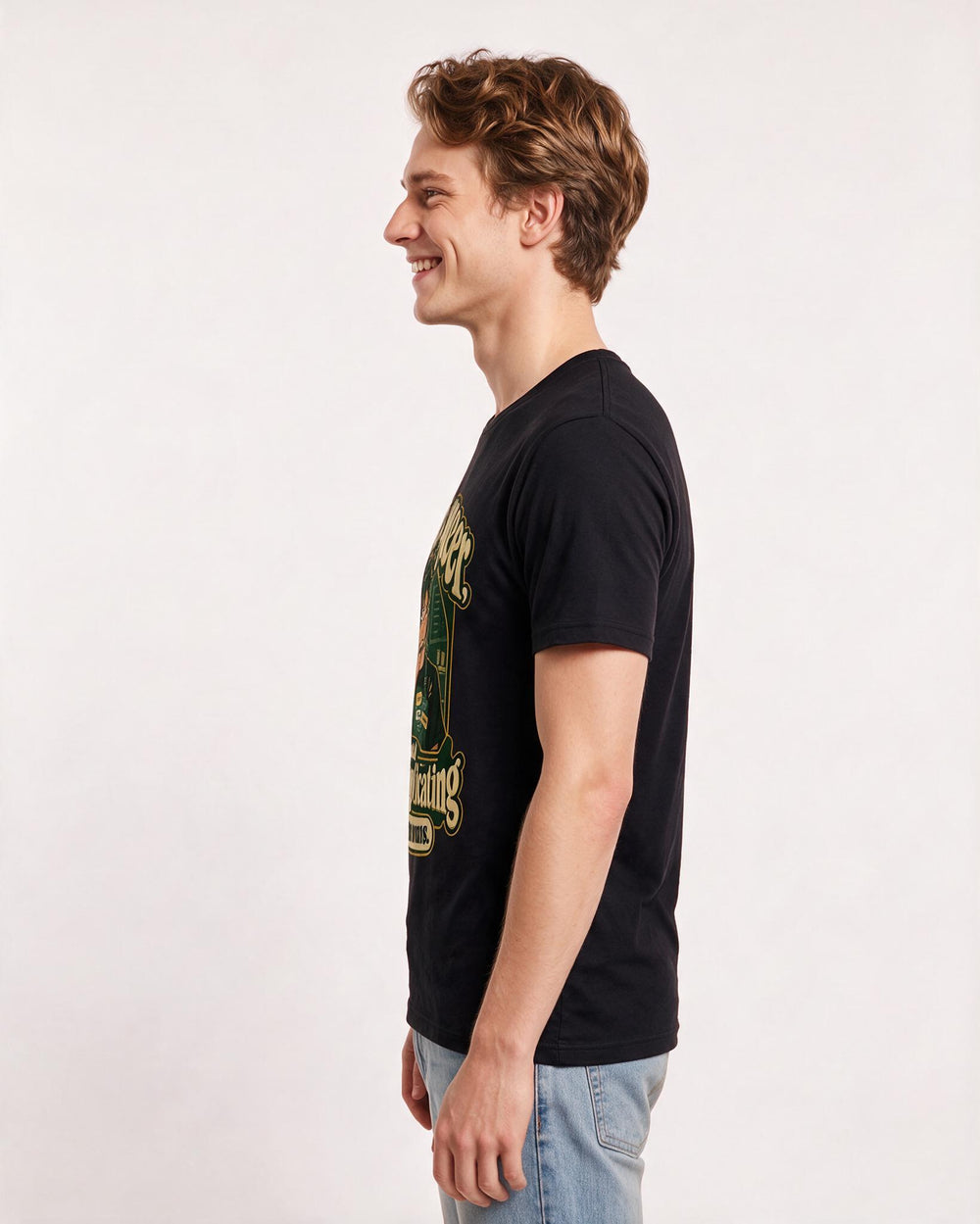 Pride Black T-Shirt for Men – Everyday Expression Graphic Tee product image 2