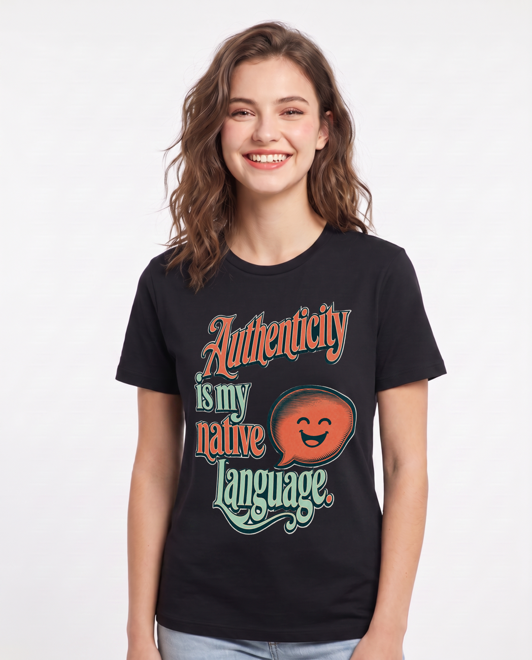Pride Black T-Shirt for Women – Everyday Expression Graphic Tee product image 3
