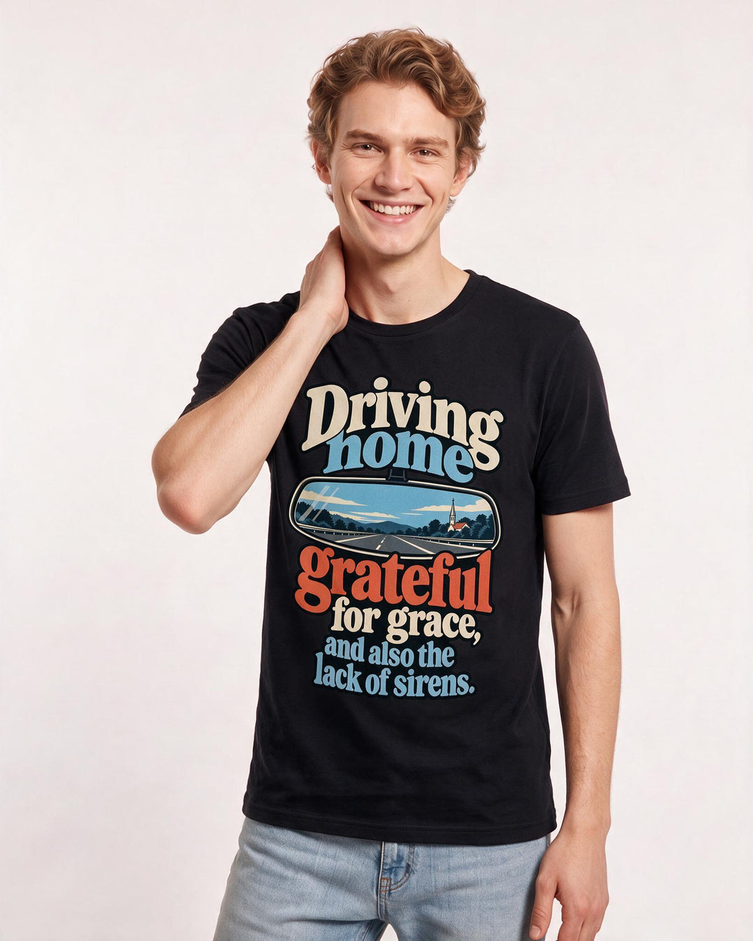 Christian Faith Black T-Shirt for Men – Everyday Expression Graphic Tee product image 1