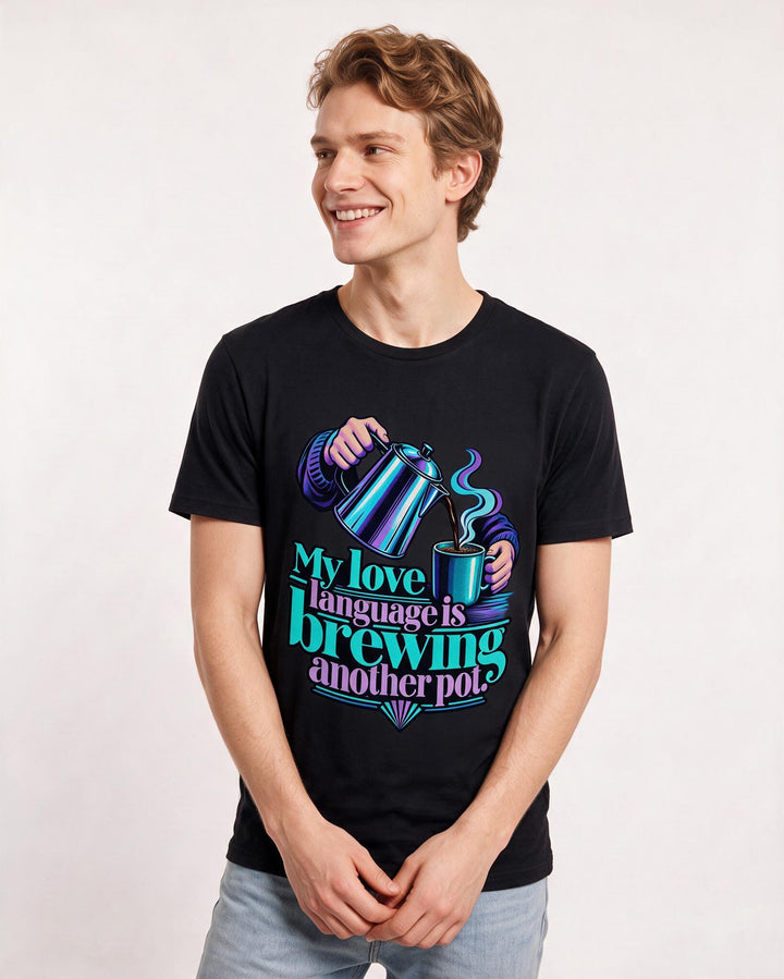 Mom Black T-Shirt for Men – Everyday Expression Graphic Tee product image 1