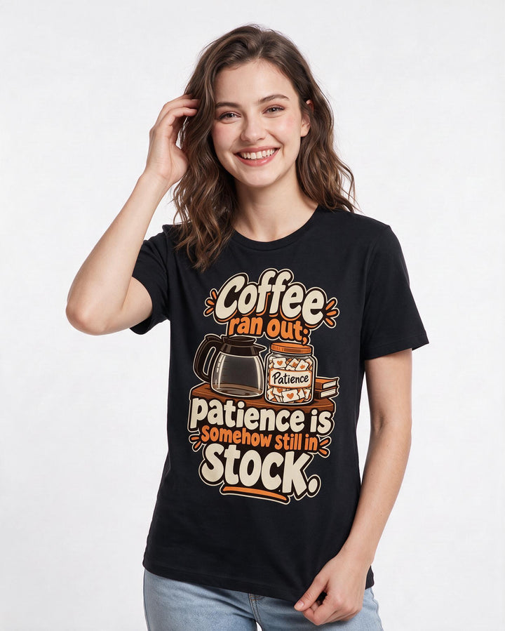 Teacher Black T-Shirt for Women – Everyday Expression Graphic Tee product image 1