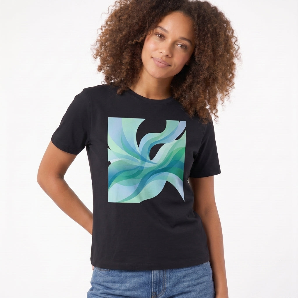 - Black T-Shirt 2 mockup 1