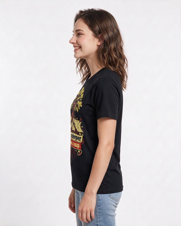 Patriotic Black T-Shirt for Women – Everyday Expression Graphic Tee product image 2