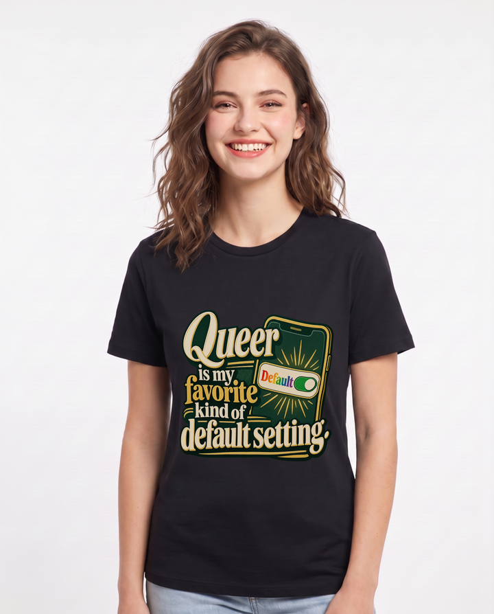 Pride Black T-Shirt for Women – Everyday Expression Graphic Tee product image 3