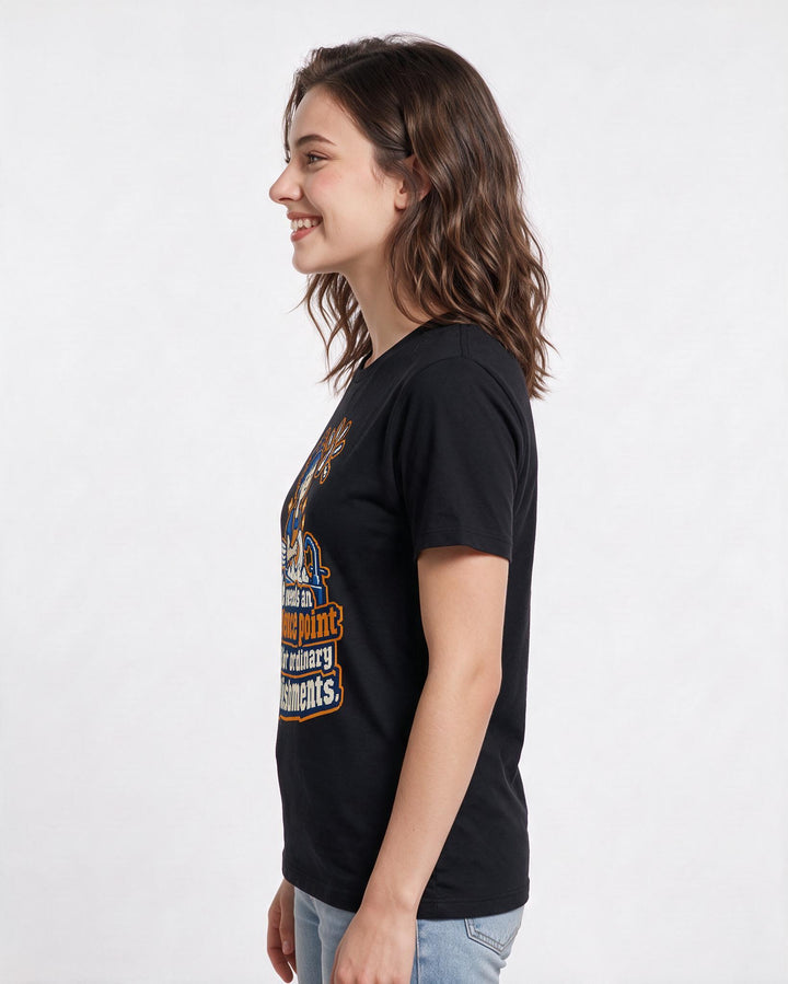 Gaming Black T-Shirt for Women – Game Night Graphic Tee product image 2