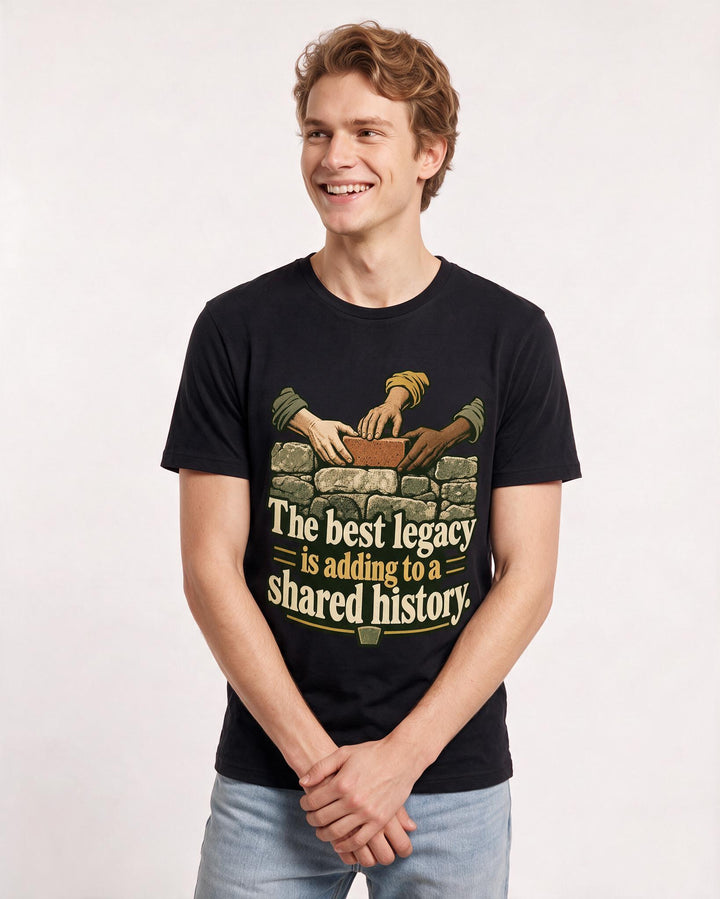 Patriotic Black T-Shirt for Men – Everyday Expression Graphic Tee product image 1
