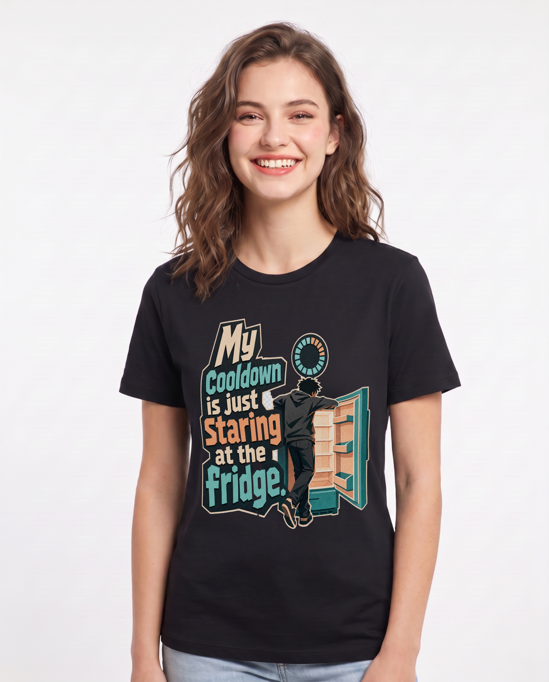 Gaming Black T-Shirt for Women – Game Night Graphic Tee product image 3