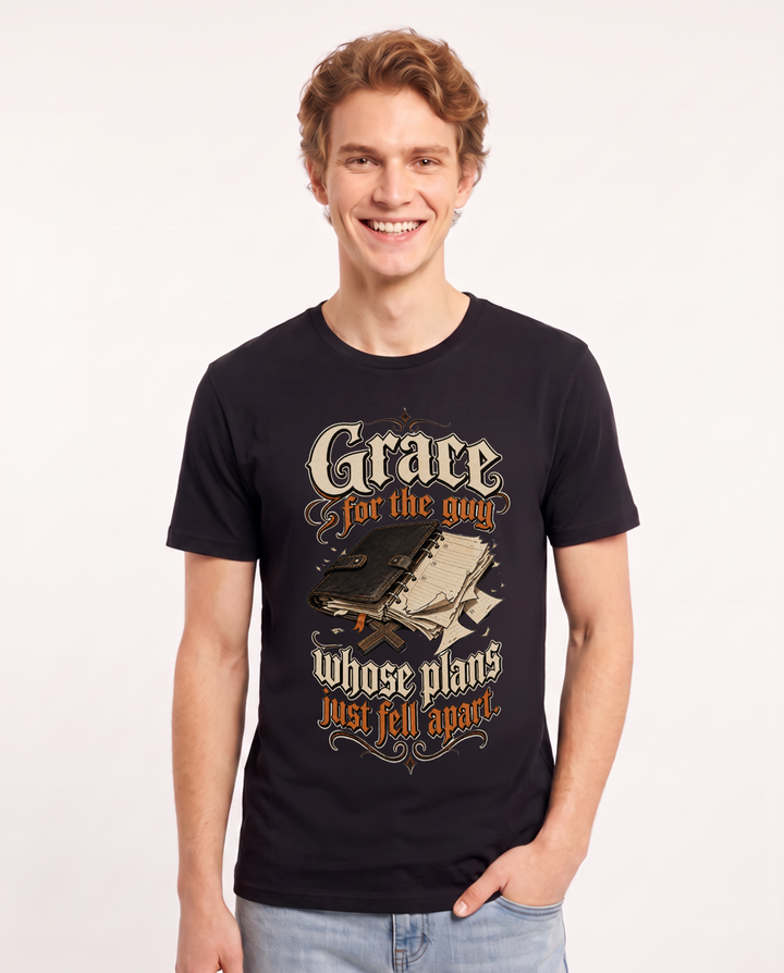 Christian Faith Black T-Shirt for Men – Everyday Expression Graphic Tee product image 3
