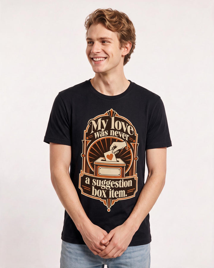 Pride Black T-Shirt for Men – Everyday Expression Graphic Tee product image 1