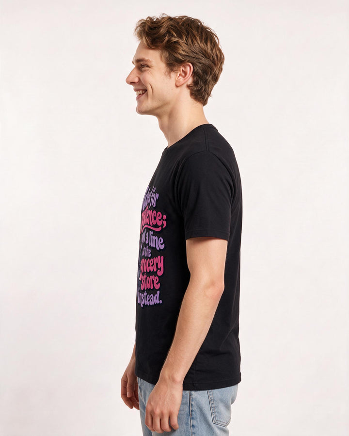 Christian Faith Black T-Shirt for Men – Everyday Expression Graphic Tee product image 2