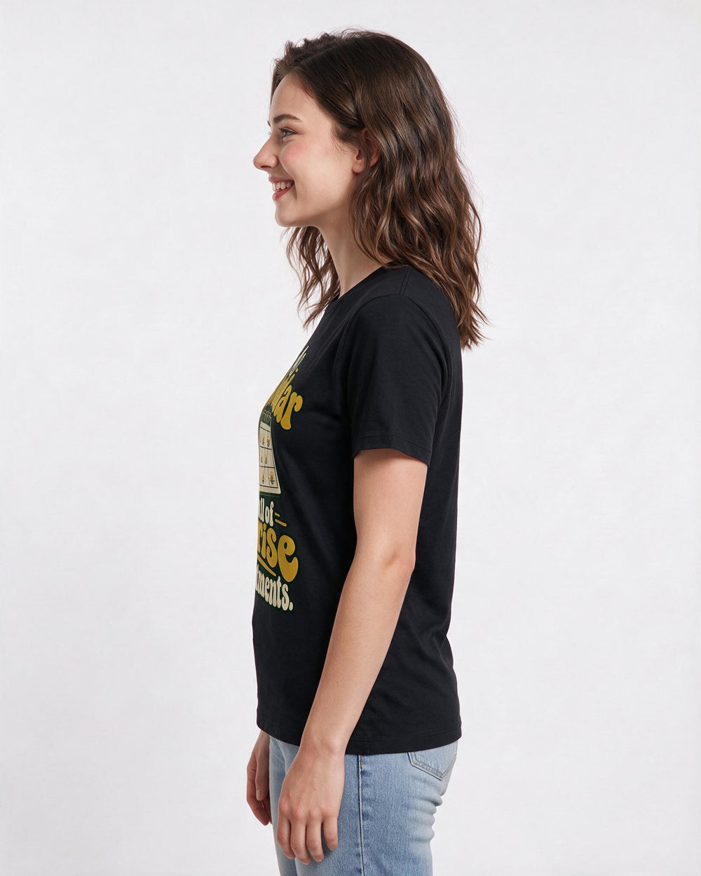 Hunting Black T-Shirt for Women – Everyday Expression Graphic Tee product image 2