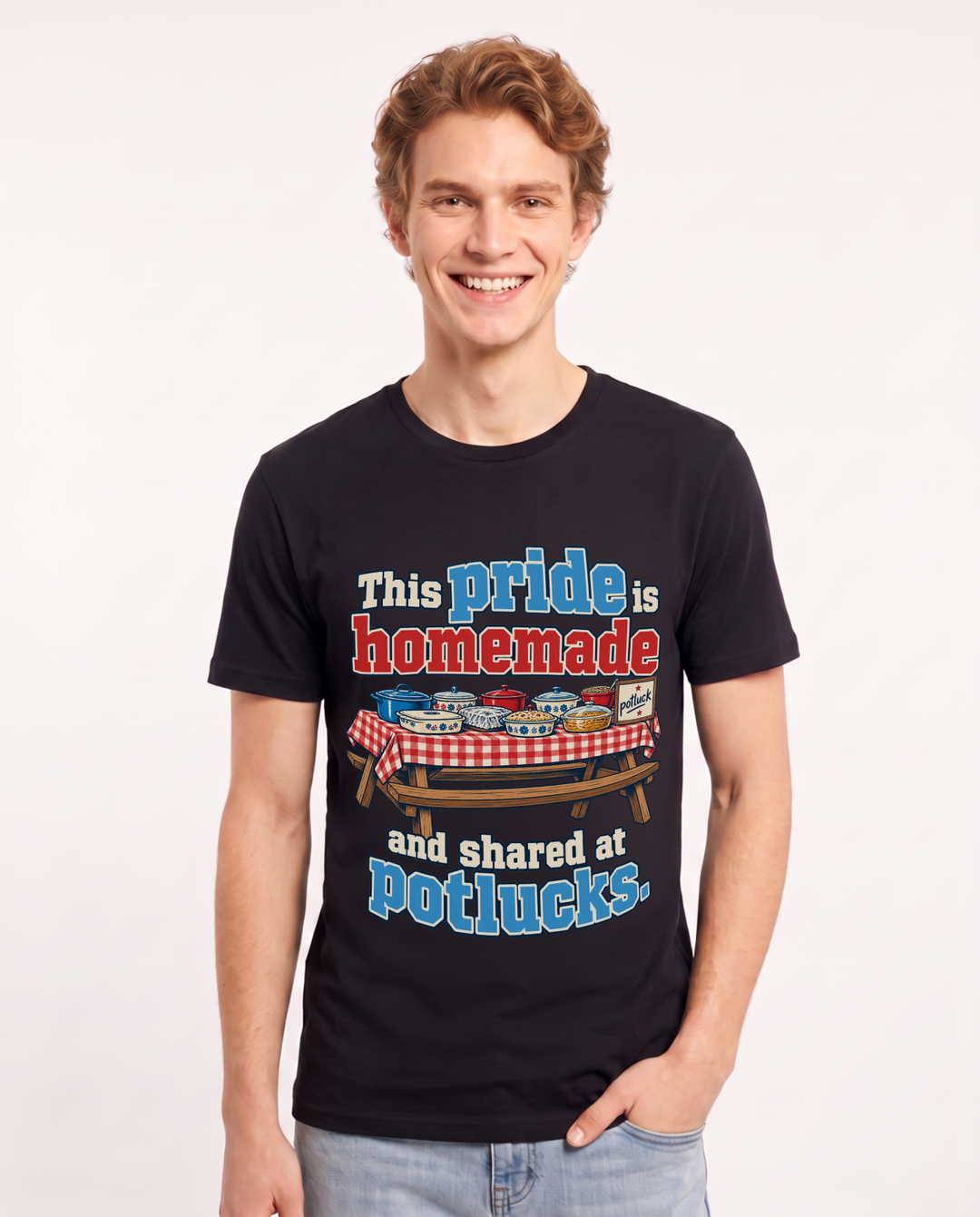 Patriotic Black T-Shirt for Men – Everyday Expression Graphic Tee product image 3