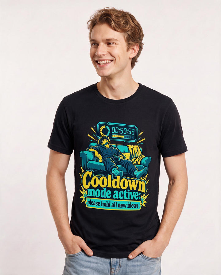 Gaming Black T-Shirt for Men – Game Night Graphic Tee product image 1