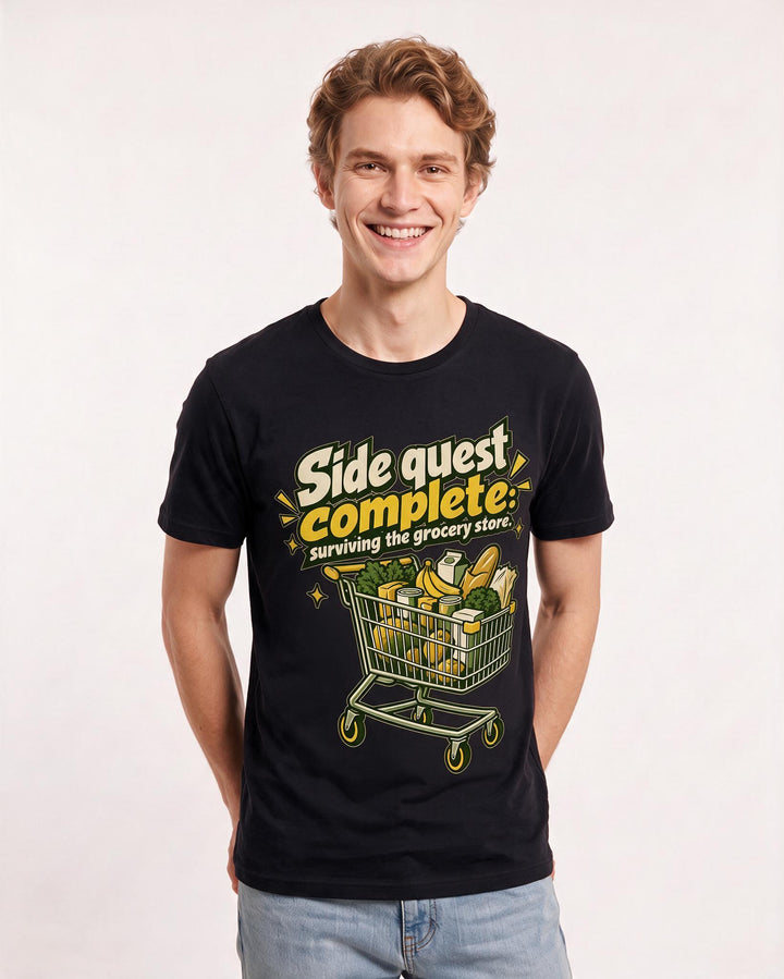 Gaming Black T-Shirt for Men – Game Night Graphic Tee product image 1