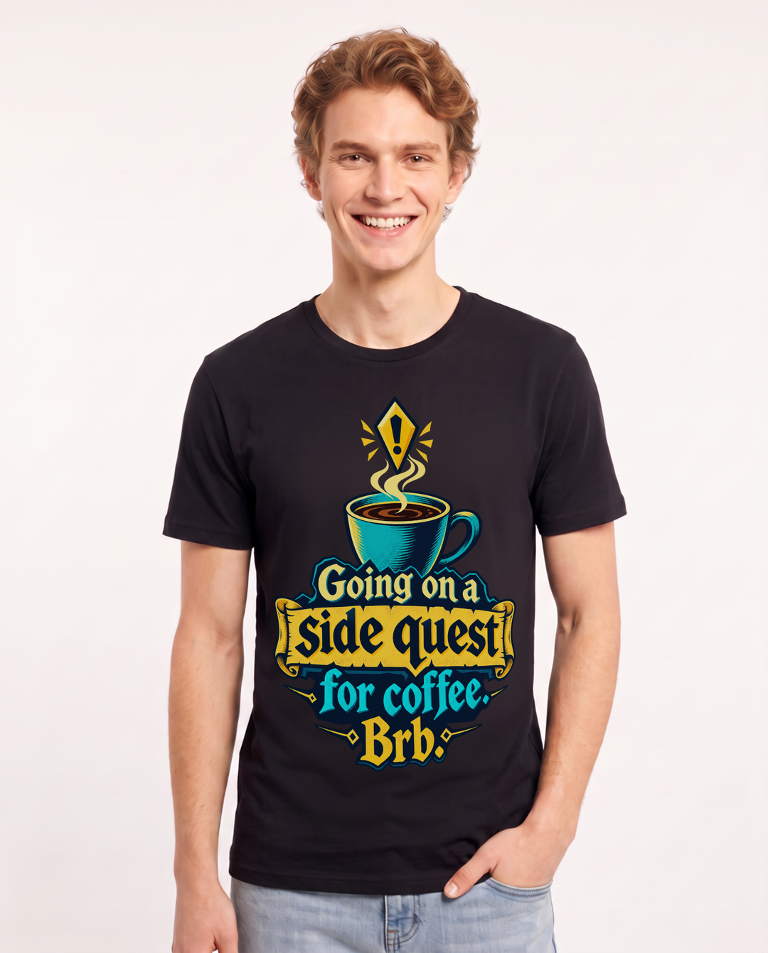 Gaming Black T-Shirt for Men – Game Night Graphic Tee product image 3