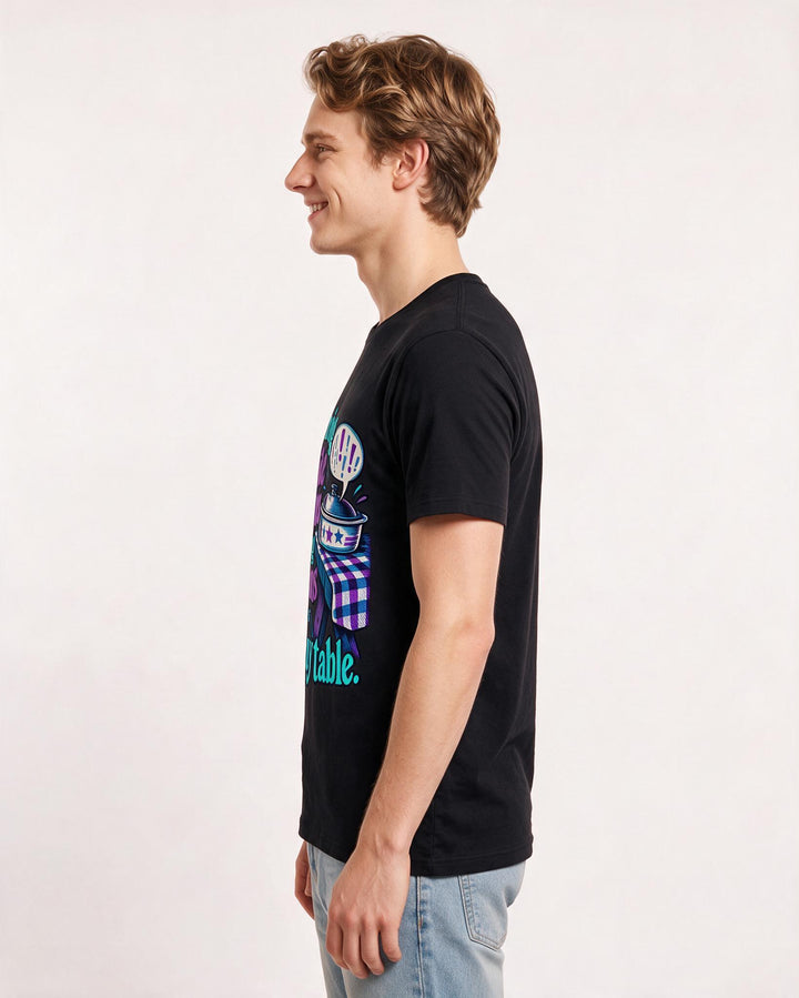 Patriotic Black T-Shirt for Men – Everyday Expression Graphic Tee product image 2