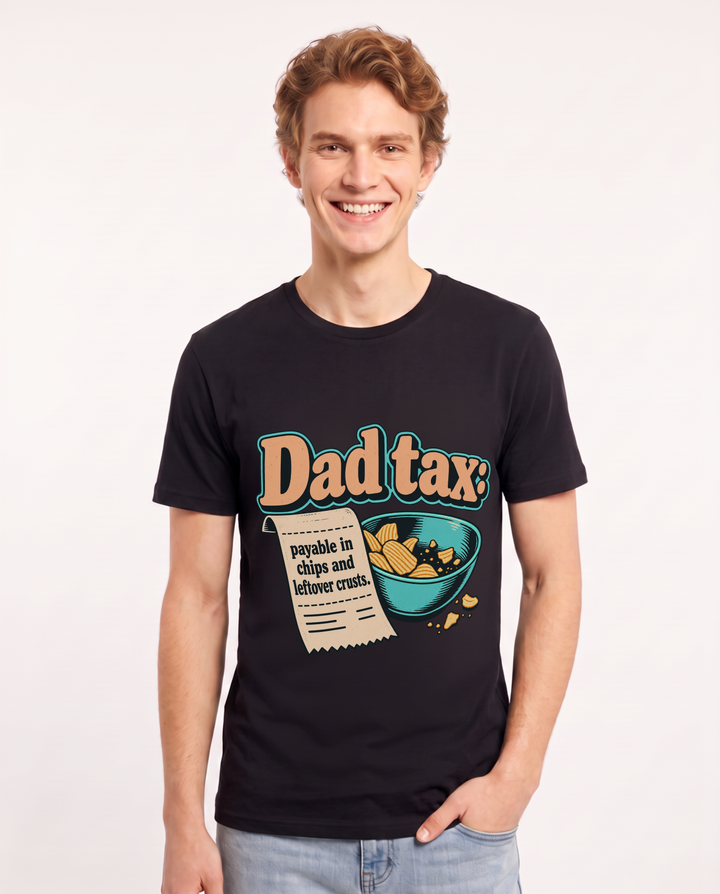 Grandparent Black T-Shirt for Men – Everyday Expression Graphic Tee product image 3