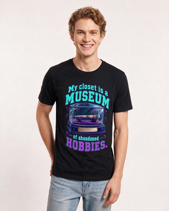 Meme Black T-Shirt for Men – Everyday Expression Graphic Tee product image 1