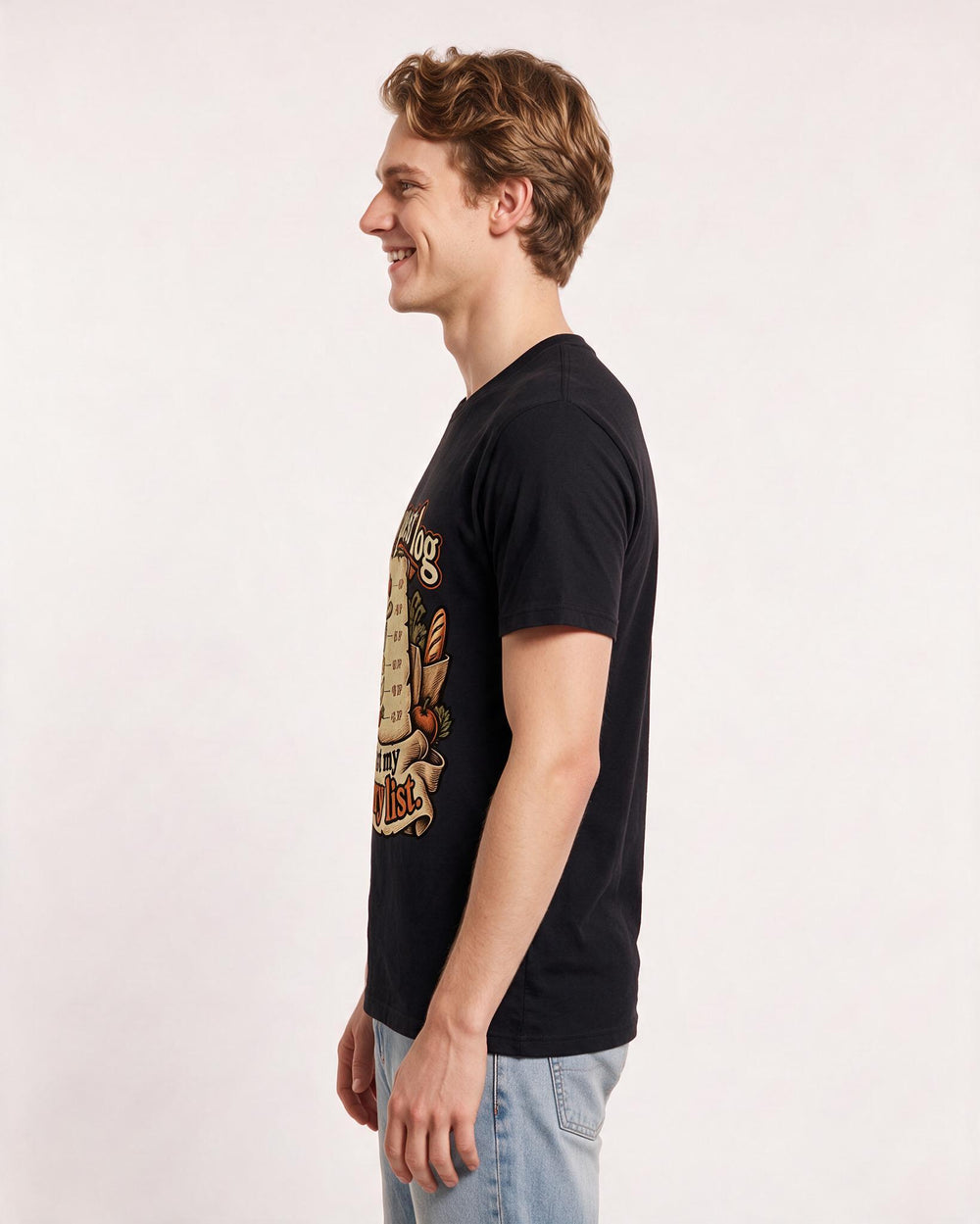 Gaming Black T-Shirt for Men – Game Night Graphic Tee product image 2