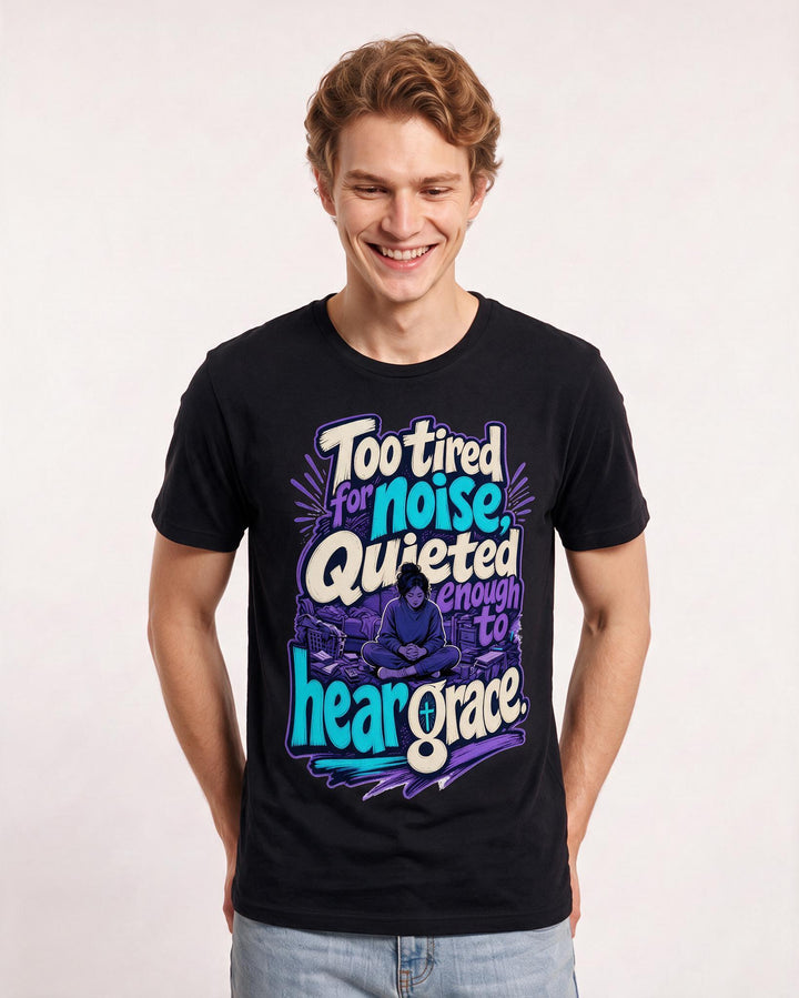 Christian Faith Black T-Shirt for Men – Everyday Expression Graphic Tee product image 1