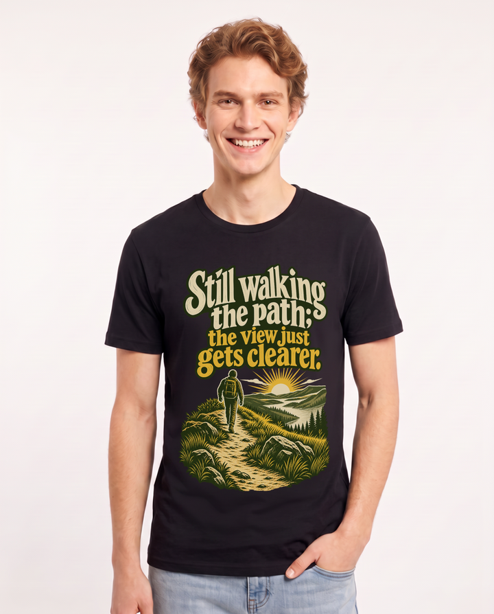 Christian Faith Black T-Shirt for Men – Everyday Expression Graphic Tee product image 3