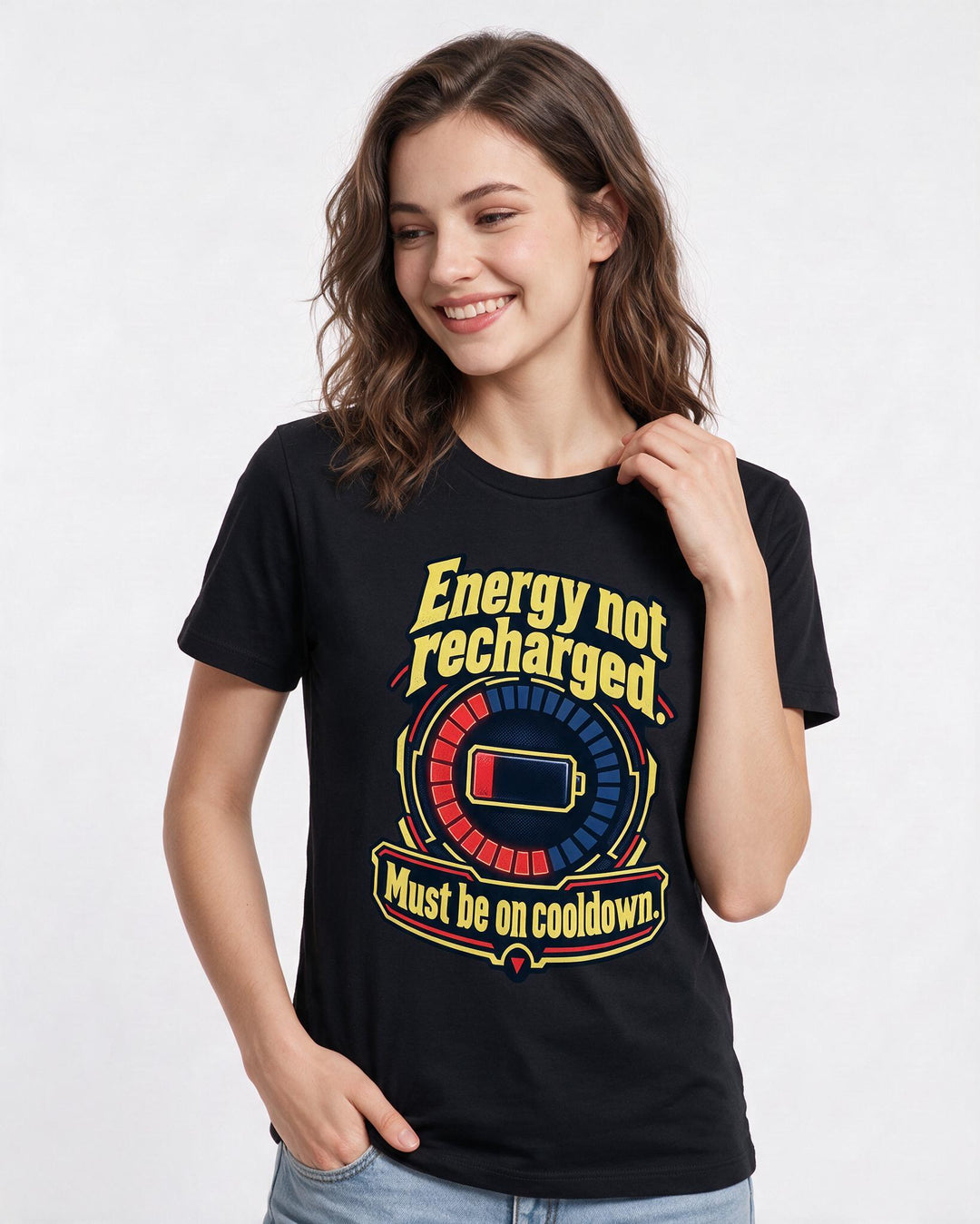 Gaming Black T-Shirt for Women – Game Night Graphic Tee product image 1