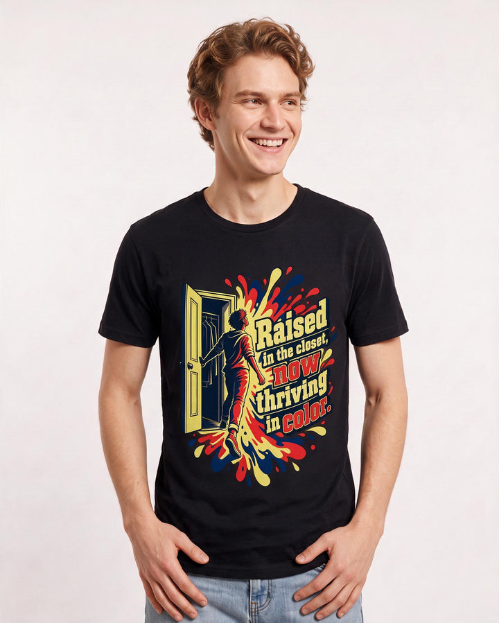 Pride Black T-Shirt for Men – Everyday Expression Graphic Tee product image 1
