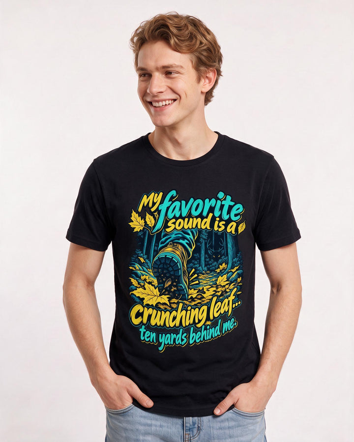 Hunting Black T-Shirt for Men – Everyday Expression Graphic Tee product image 1