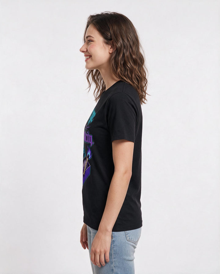 Pride Black T-Shirt for Women – Everyday Expression Graphic Tee product image 2