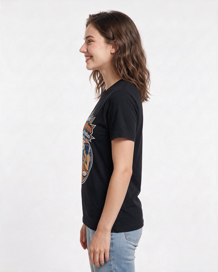 Beer Black T-Shirt for Women – Everyday Expression Graphic Tee product image 2