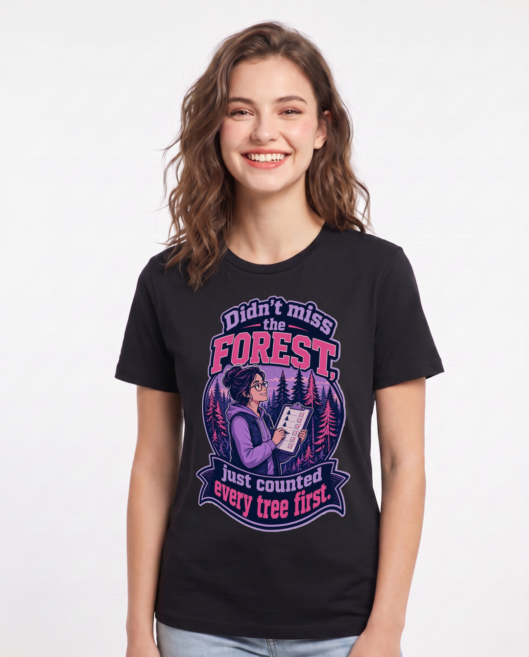 Neurodiversity Black T-Shirt for Women – Everyday Expression Graphic Tee product image 3