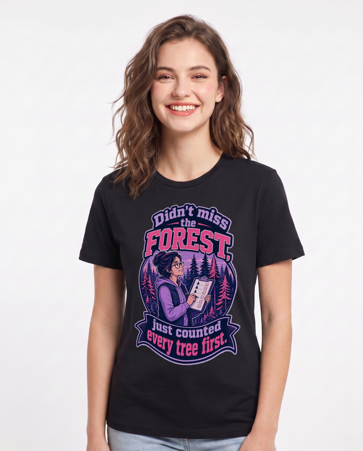 Neurodiversity Black T-Shirt for Women – Everyday Expression Graphic Tee product image 3