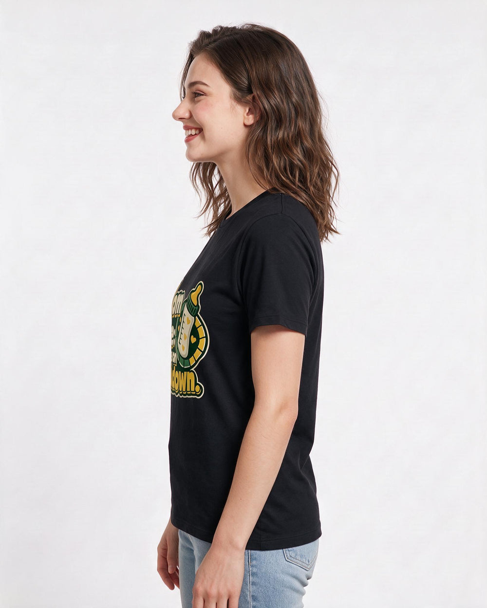 Gaming Black T-Shirt for Women – Game Night Graphic Tee product image 2