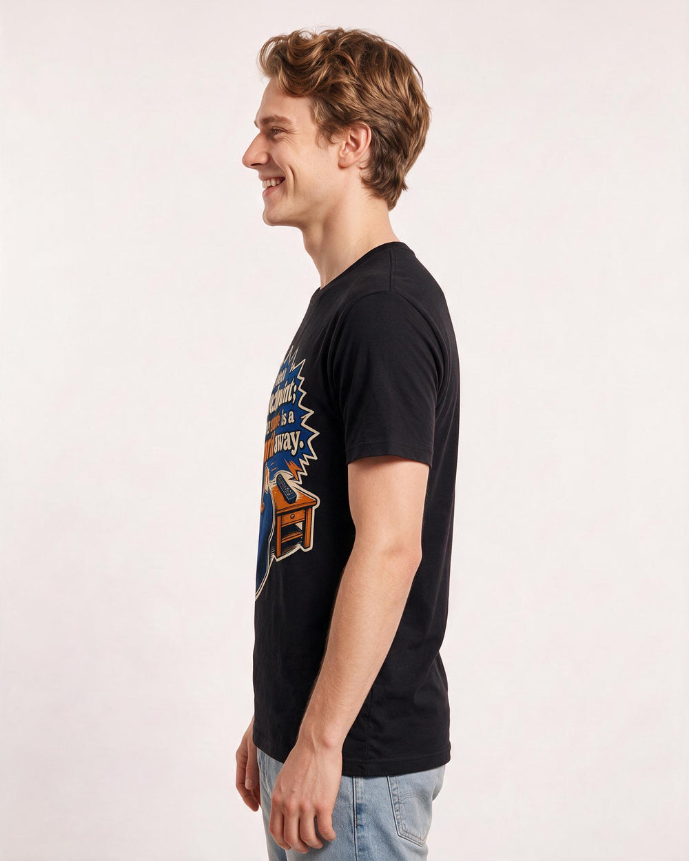Gaming Black T-Shirt for Men – Game Night Graphic Tee product image 2