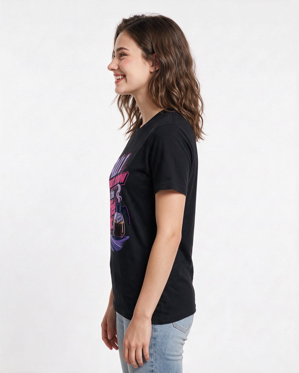 Veteran Black T-Shirt for Women – Everyday Expression Graphic Tee product image 2