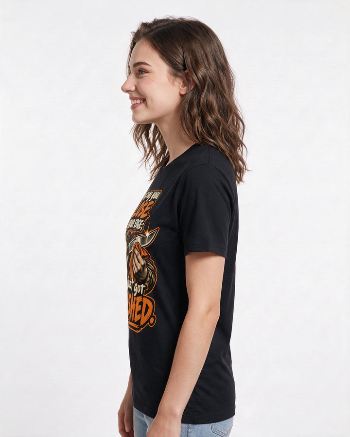 Veteran Black T-Shirt for Women – Everyday Expression Graphic Tee product image 2