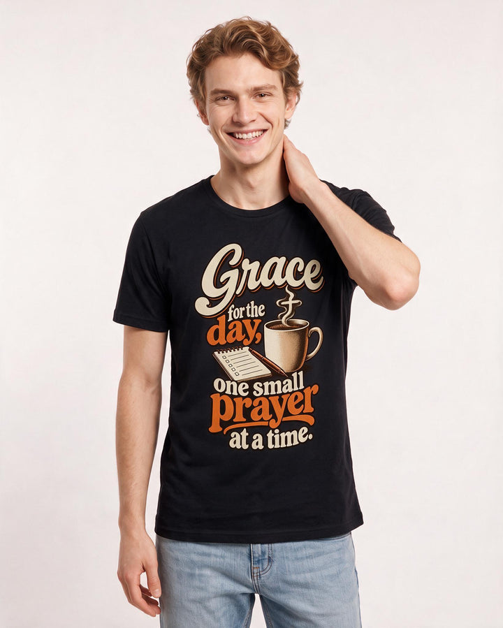 Christian Faith Black T-Shirt for Men – Everyday Expression Graphic Tee product image 1