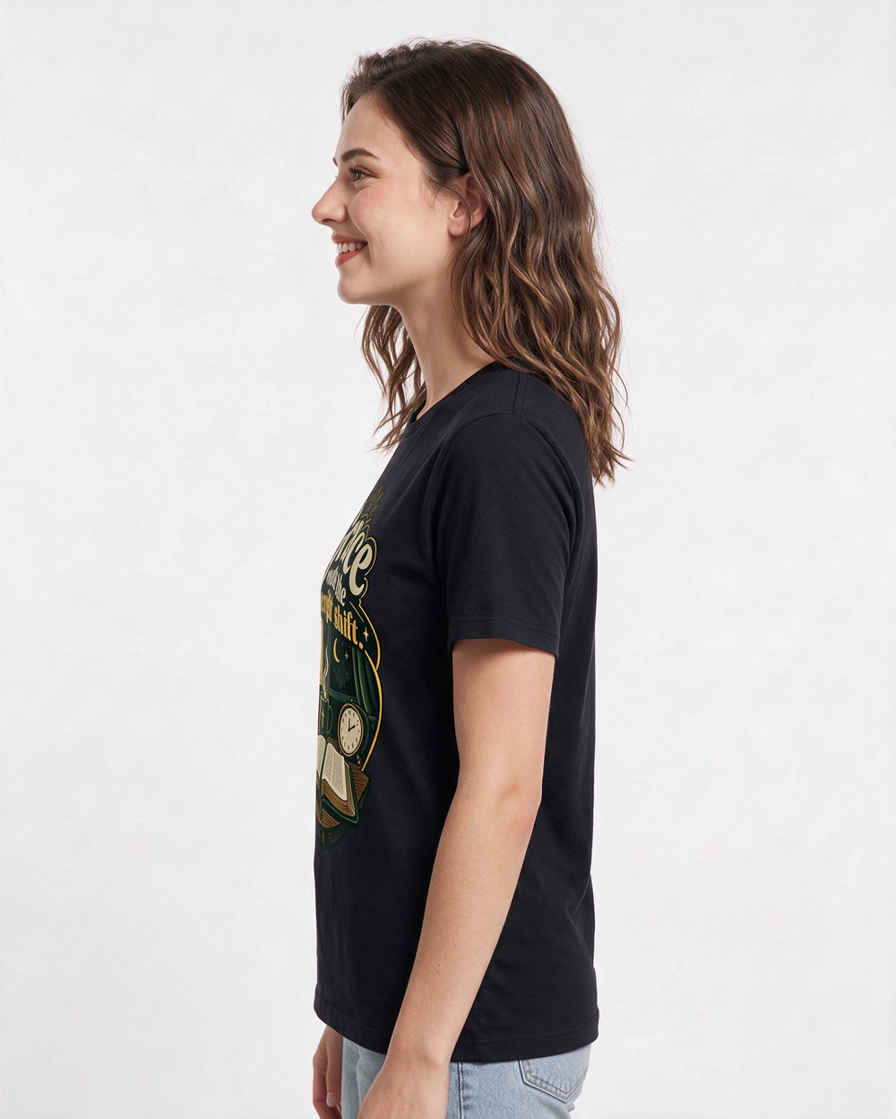 Christian Faith Black T-Shirt for Women – Everyday Expression Graphic Tee product image 2