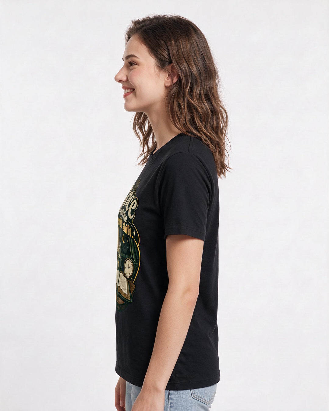 Christian Faith Black T-Shirt for Women – Everyday Expression Graphic Tee product image 2