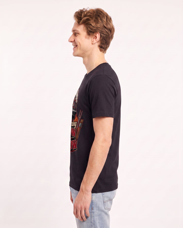 Mastering Low & Slow Men's Black T-Shirt product image 3