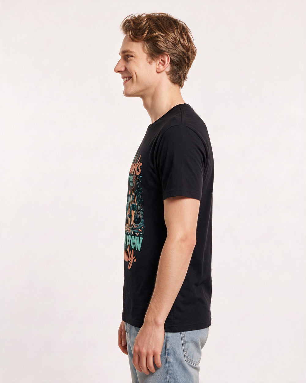 Patriotic Black T-Shirt for Men – Everyday Expression Graphic Tee product image 2