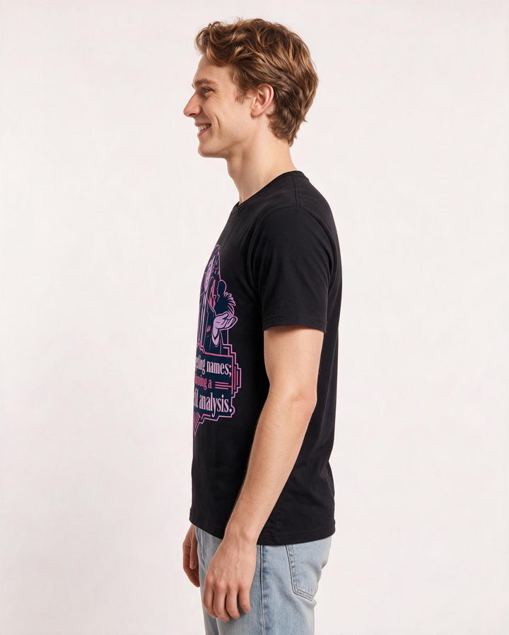 Meme Black T-Shirt for Men – Everyday Expression Graphic Tee product image 2