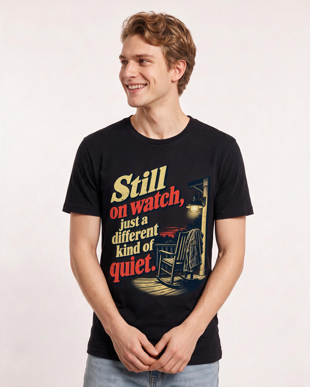 Veteran Black T-Shirt for Men – Everyday Expression Graphic Tee product image 1
