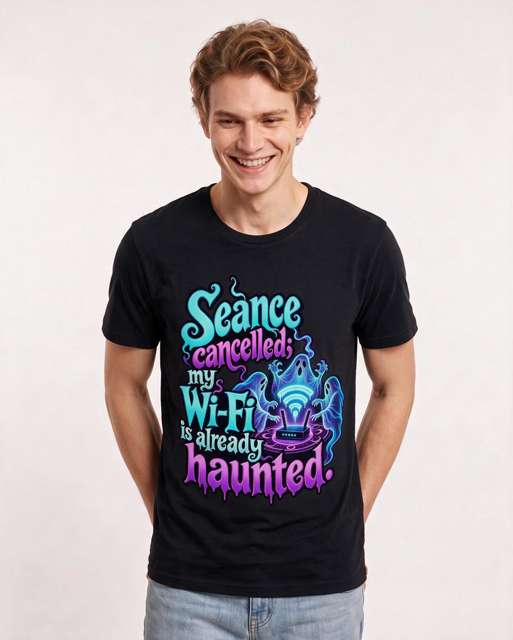 Halloween Black T-Shirt for Men – Halloween Theme Graphic Tee product image 1