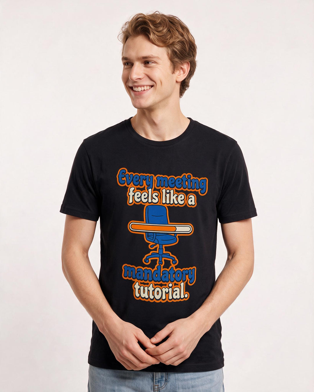 Gaming Black T-Shirt for Men – Game Night Graphic Tee product image 1