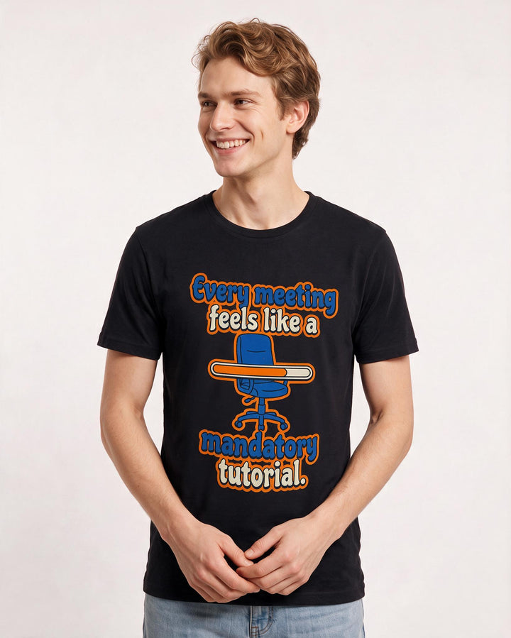 Gaming Black T-Shirt for Men – Game Night Graphic Tee product image 1