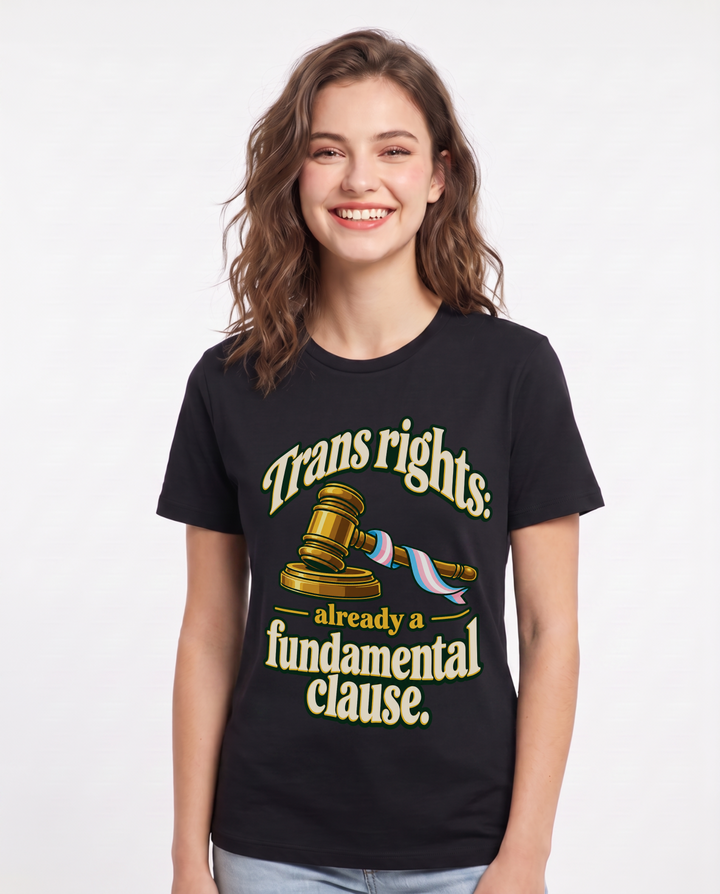 Pride Black T-Shirt for Women – Everyday Expression Graphic Tee product image 3