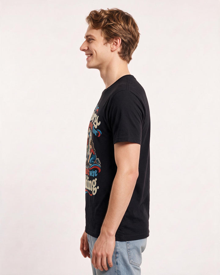 Patriotic Black T-Shirt for Men – Everyday Expression Graphic Tee product image 2