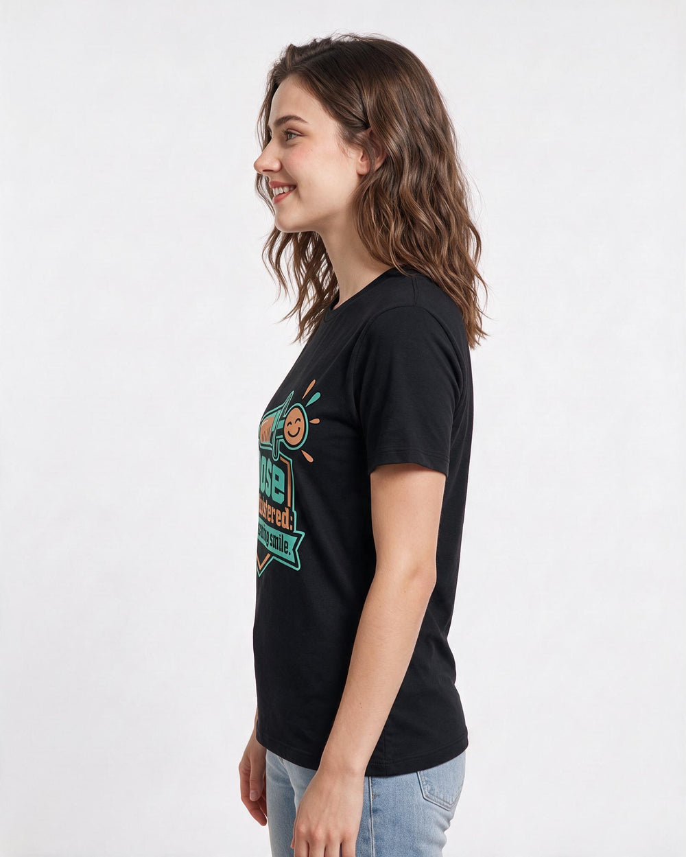 Nurse Black T-Shirt for Women – Nursing Life Graphic Tee product image 2