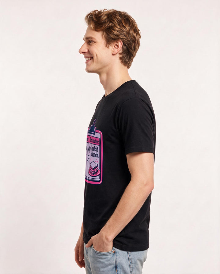 Nurse Black T-Shirt for Men – Nursing Life Graphic Tee product image 2